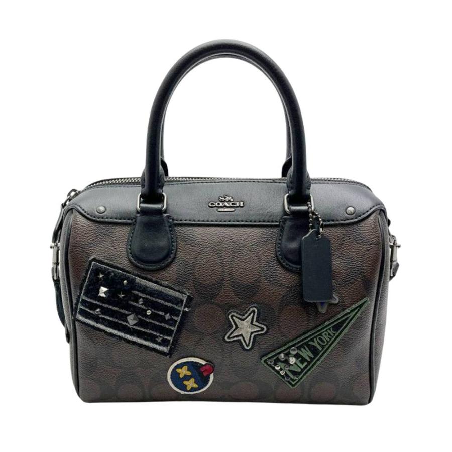 COACH（コーチ） ◇◇ 2WAY ハンドバッグ F1732 F11796 ブラウン やや