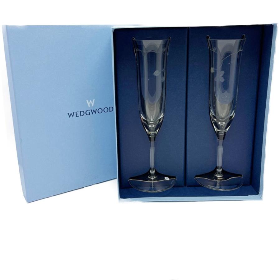 ◇◇ Wedgwood ウェッジウッド ワイルドストロベリー シャンパングラス
