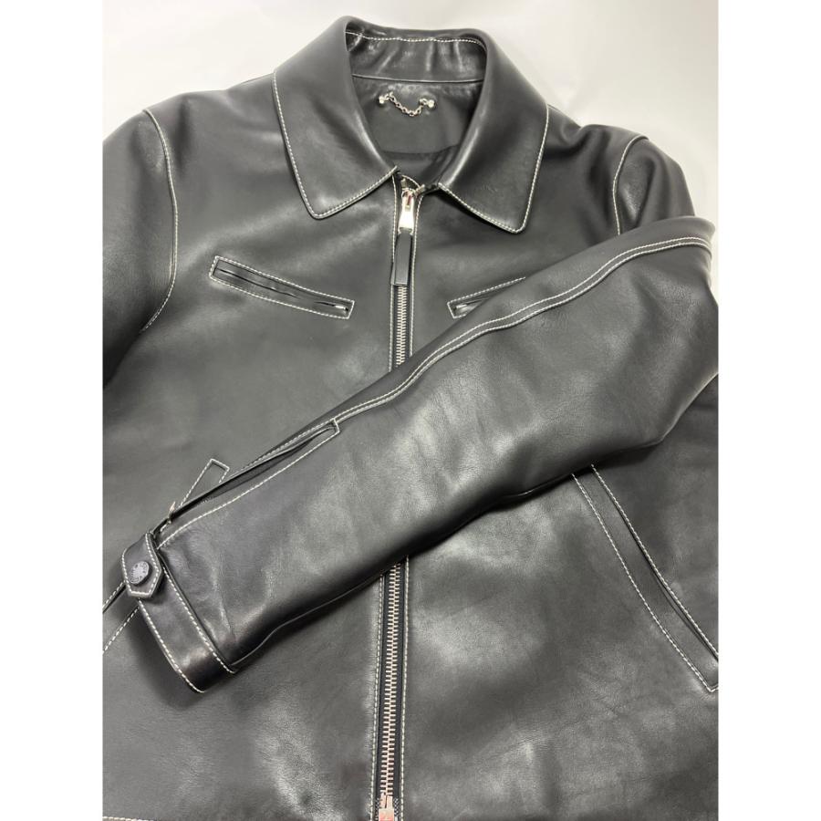 LOUIS VUITTON ◇◇ ルイヴィトン レザージャケット サイズ46 LOUIS VUITTON ◇◇ ルイヴィトン レザージャケット サイズ46
