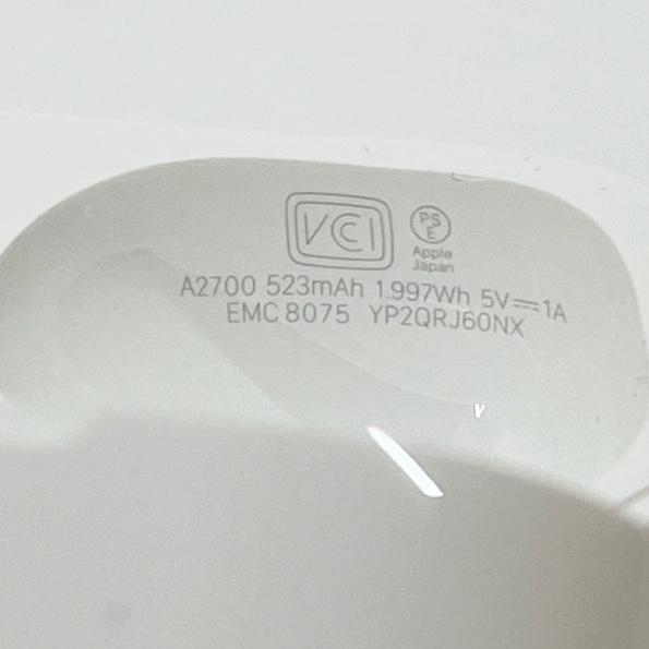 ◇◇ Apple アップル AirPodsPro(第2世代) キズ有 MQD83J/A やや ◇◇ Apple アップル AirPodsPro(第2世代) キズ有 MQD83J/A やや