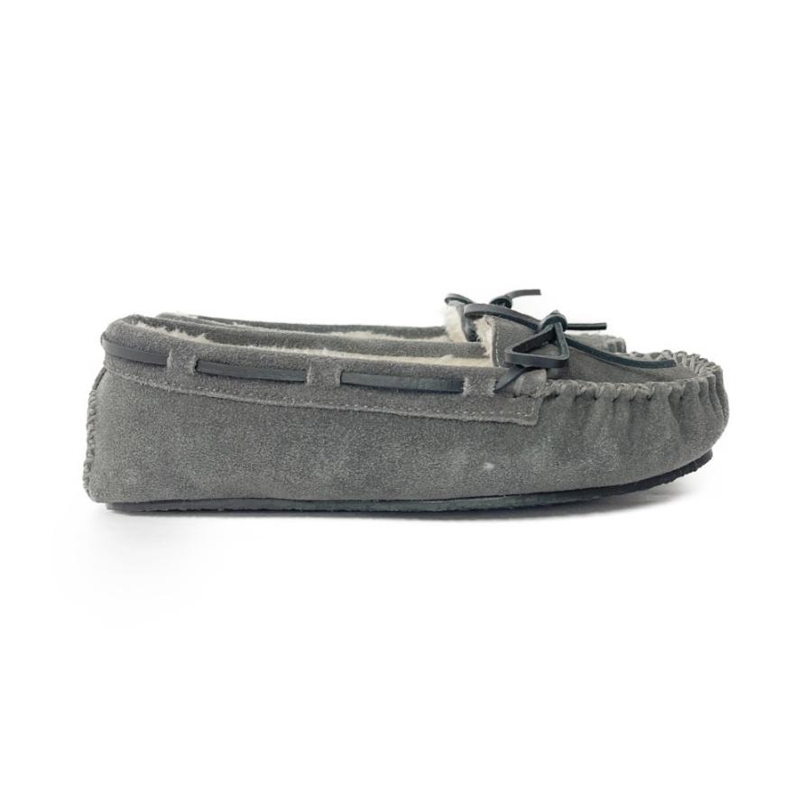 Minnetonka（ミネトンカ） ◇◇ ファーモカシン 5M 22.0cm グレー