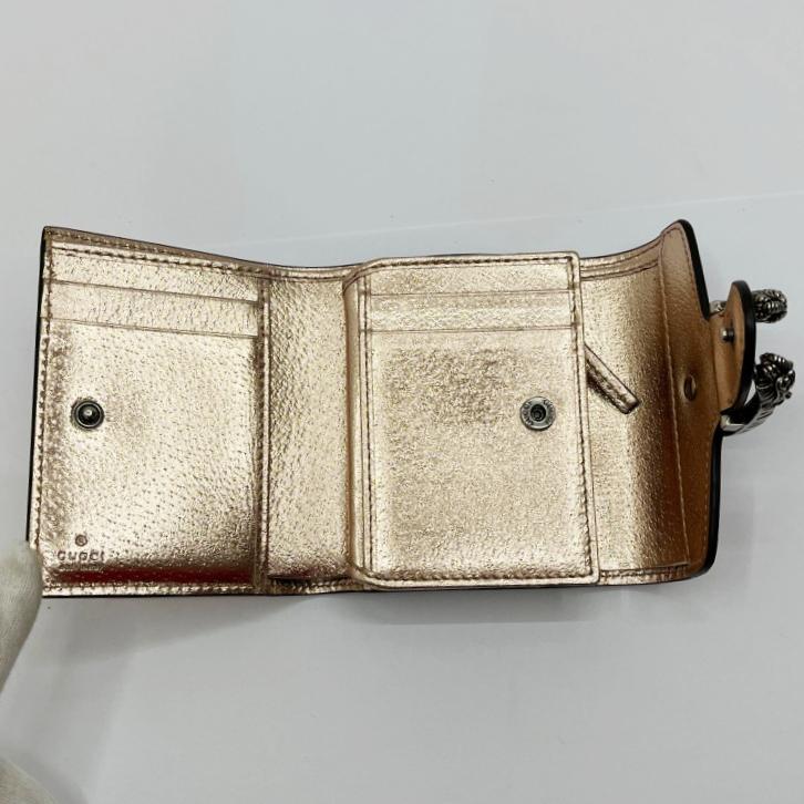 GUCCI（グッチ） ◇◇ 3つ折り財布 ディオニュソス 財布 627073-1TR0R