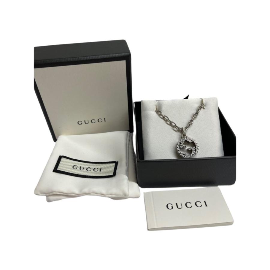 GUCCI ◇◇ グッチ ロッキングG ネックレス シルバー 4217G8402 GUCCI ◇◇ グッチ ロッキングG ネックレス シルバー 4217G8402