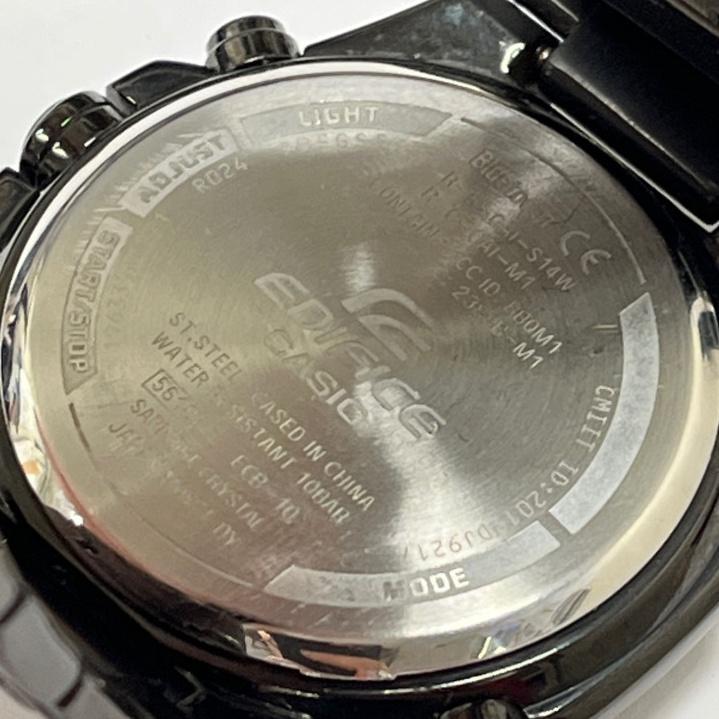 ◆◆ CASIO カシオ エディフィス　腕時計　ブラック　Bluetooth ECB-10YDC-1AJF やや傷や汚れあり｜bigban｜07