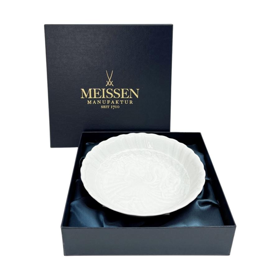 マイセン ◇◇ Meissen 皿 スワンホワイトデニッシュ 5411 洋食器 箱付