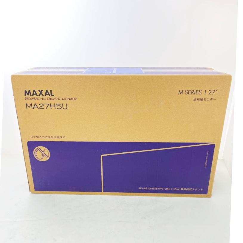 ◇◇ MAXAL パソコン モニター 高精細モニター 27インチ MA27H5U
