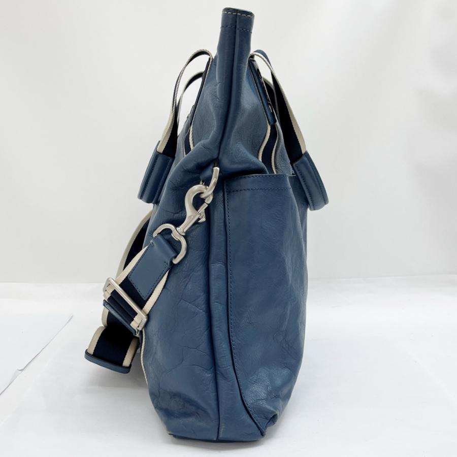 COACH ◇◇ コーチ ショルダーバッグ F70558 ブルー 傷や汚れあり