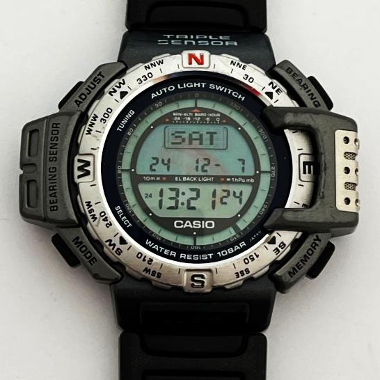 CASIO（カシオ） ◇◇ プロトレック フィッシングギア メンズ コンパス 