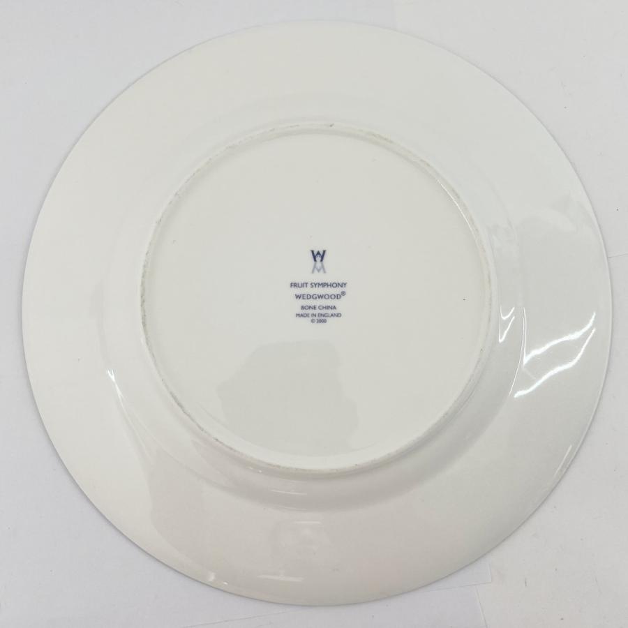 ◆◆ Wedgwood ウェッジウッド カップ\u0026ソーサー プレート フルーツシンフォニー 2客・2枚セット やや傷や汚れありの画像