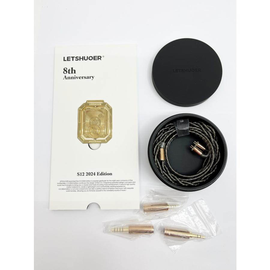 ◇◇ LETSHUOER イヤホン チタン合金製 有線イヤホン S12 2024