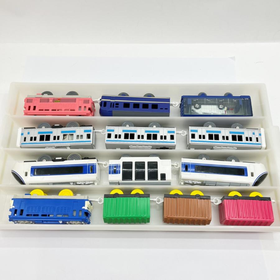◇◇ TOMY プラレール トレインケース EF65 カートレイン 209系 371系