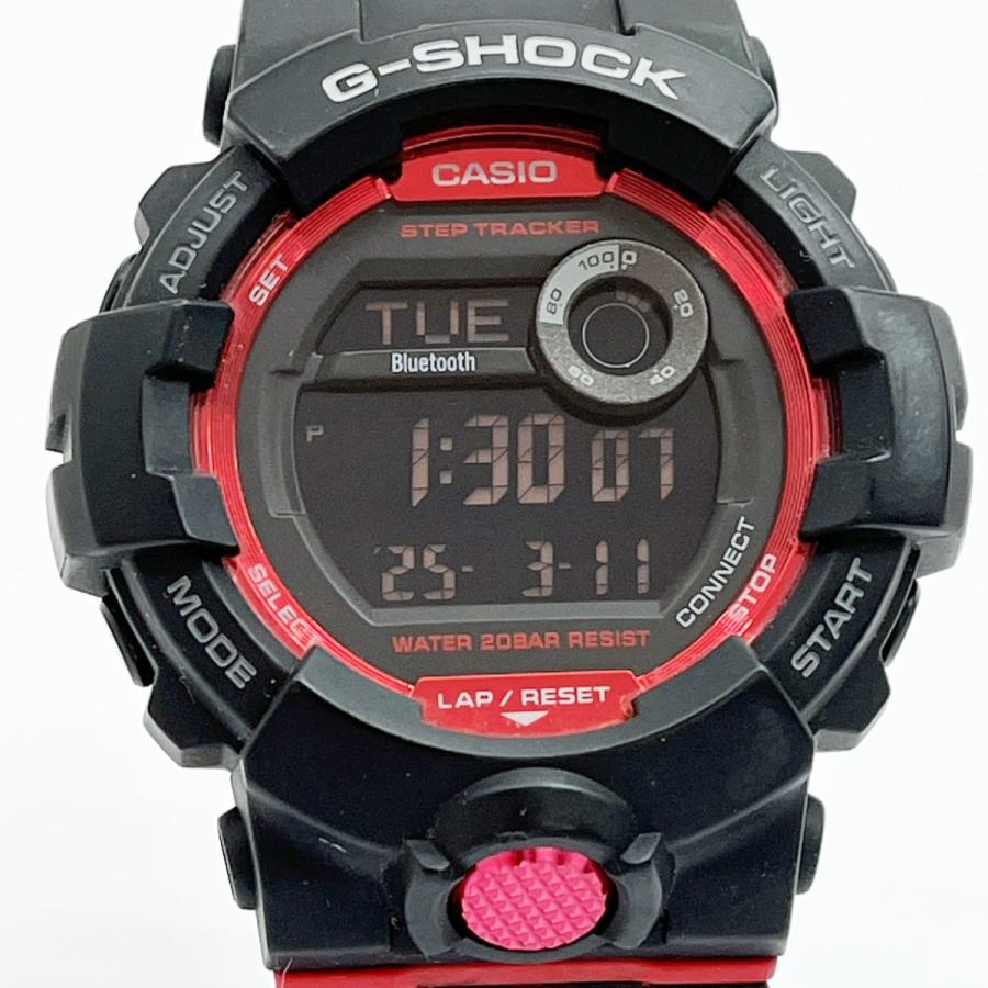 G-SHOCK GBD-800 ブラック/レッド CASIO（カシオ） ◇◇ 腕時計 G-SHOCK クォーツ ブラック レッド GBD