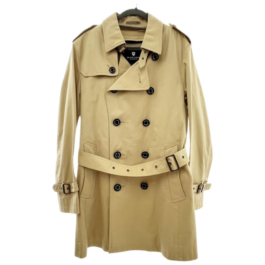 BURBERRY BLACK LABEL トレンチコート ブラウン ◇◇ BLACK LABEL トレンチコート Mサイズ メンズ 51A-20 ブラウン