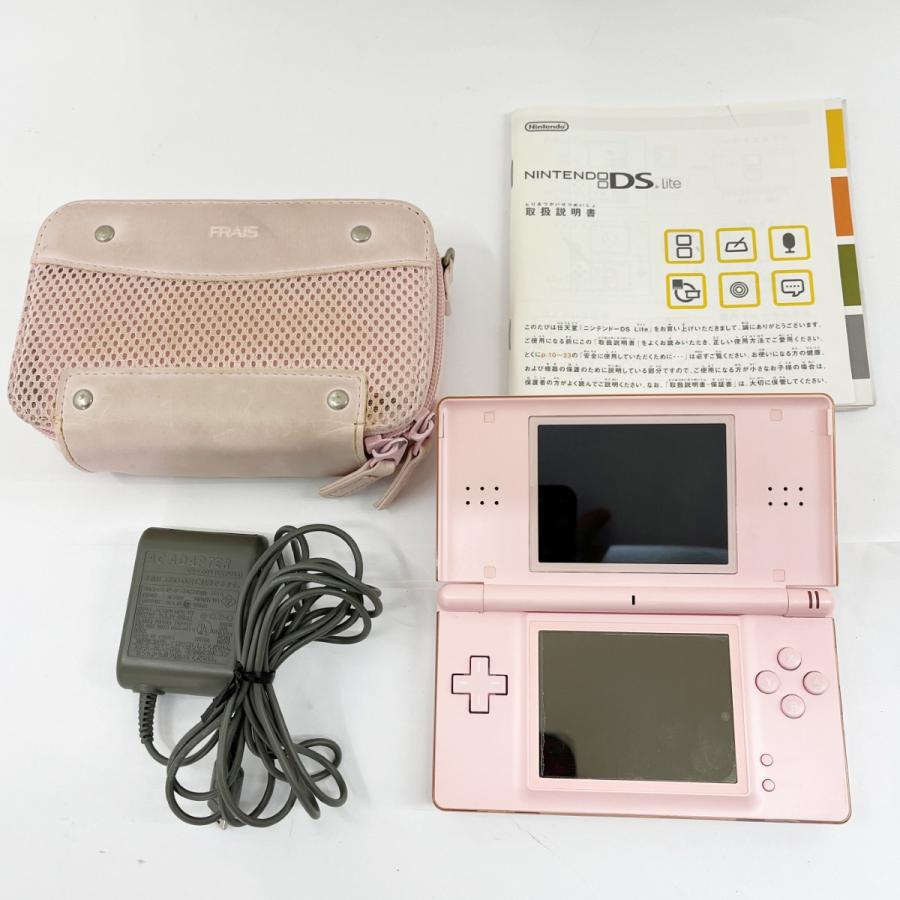◇◇ Nintendo ニンテンドウ DSLite 本体 USG-001 ピンク やや傷や汚れ 