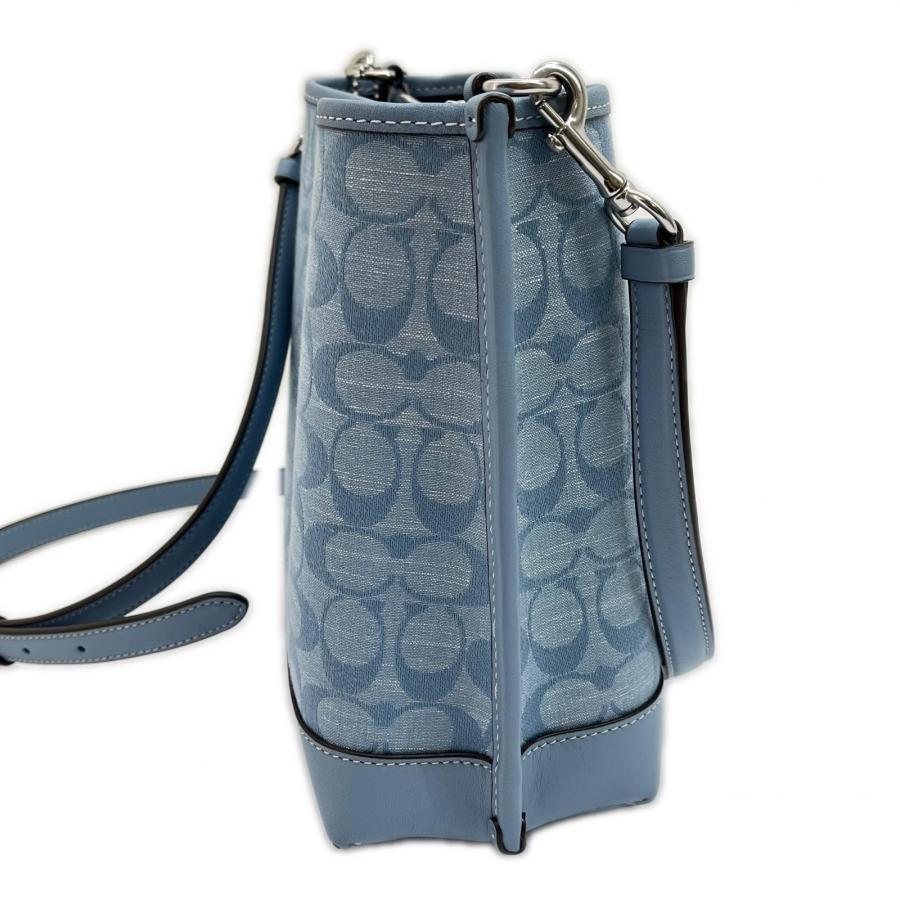 COACH（コーチ） ショルダーバッグ モリー バケット22 シグネチャー