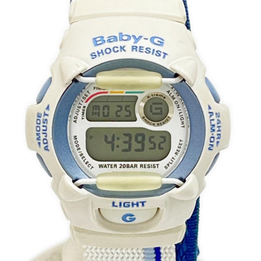 CASIO（カシオ） 腕時計 Baby-G クォーツ 本体のみナイロン ホワイト 