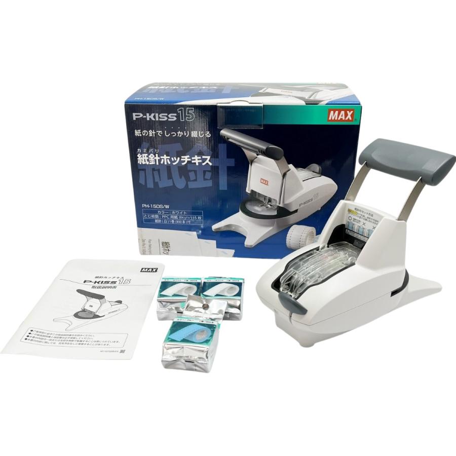 楽天市場】MAX 紙針ホッチキスP－KISS PH－15DS／Wの通販 【新品