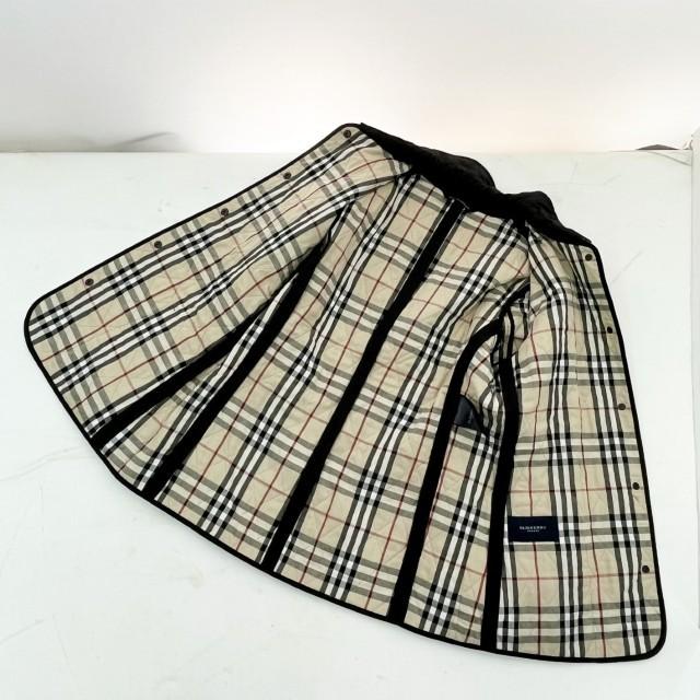 BURBERRY バーバリー キルティング コート ブラック ノヴァチェック 
