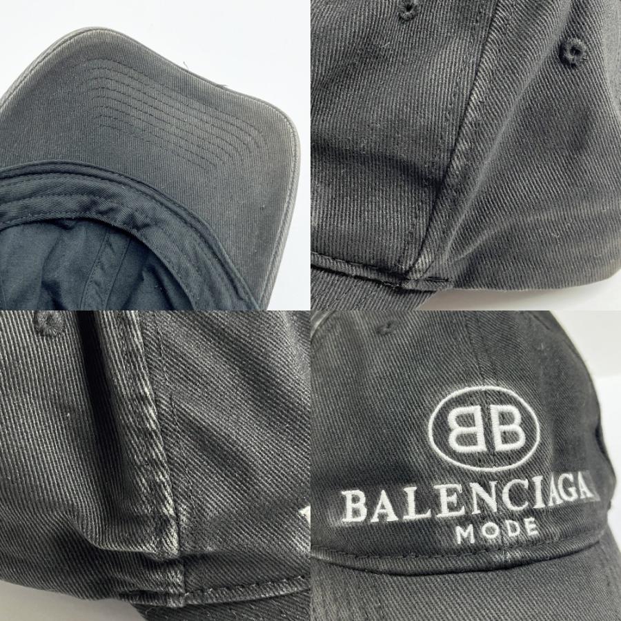 BALENCIAGA（バレンシアガ） ◇◇ BB MODE CAP キャップ 帽子 ブラック