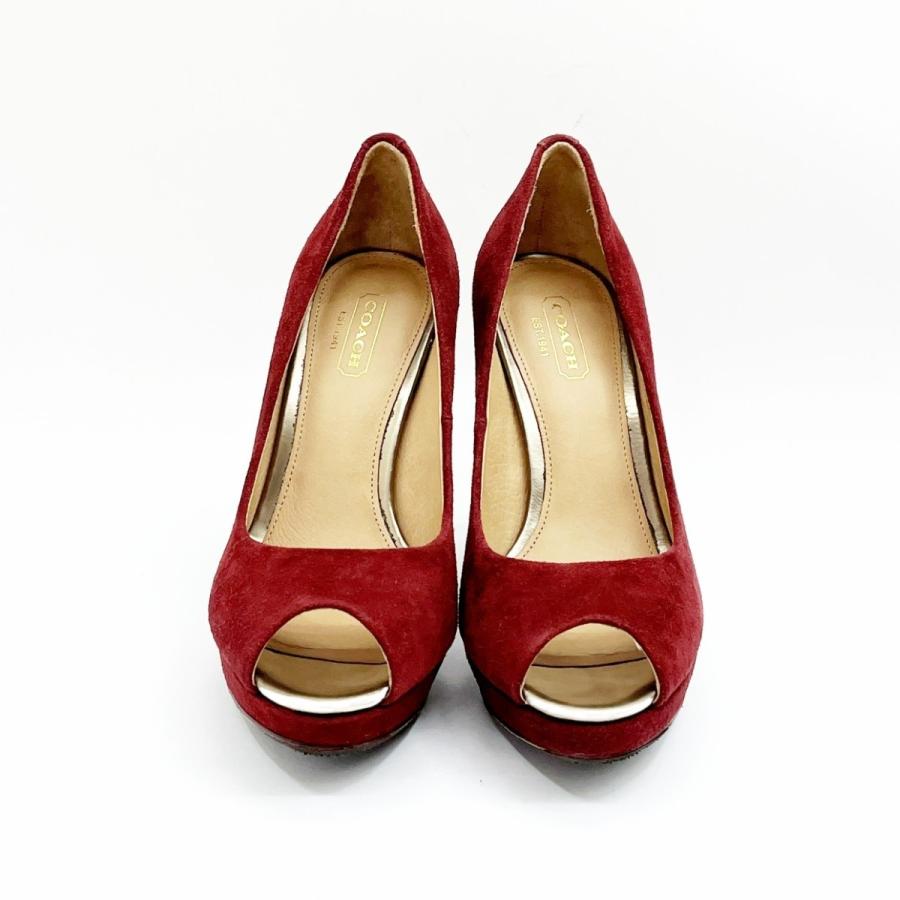 COACH（コーチ） ◇◇ オープントゥーパンプス ピンヒール SIZE 36 