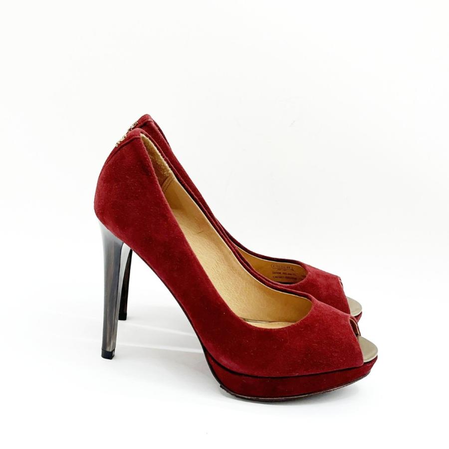 COACH（コーチ） ◇◇ オープントゥーパンプス ピンヒール SIZE 36