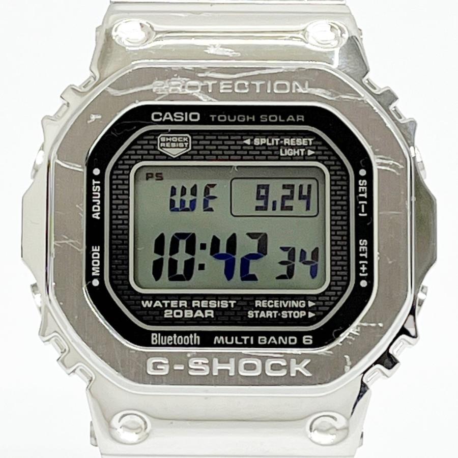 CASIO（カシオ） ◇◇ 腕時計 G-SHOCK シルバー 箱・取説・コマ付 GMW