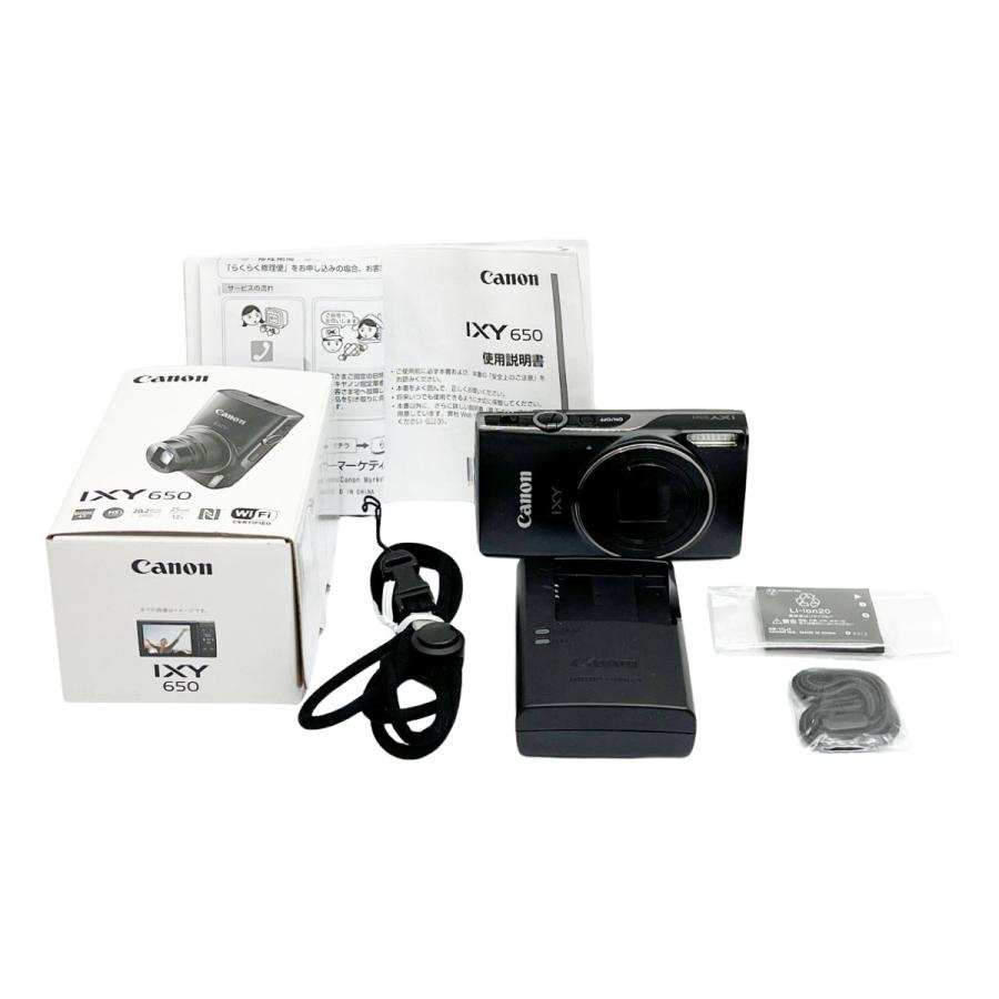 ■未使用品■ CANON IXY650 ブラック 中古】Canon キヤノン IXY 650 ブラック コンパクトデジタル