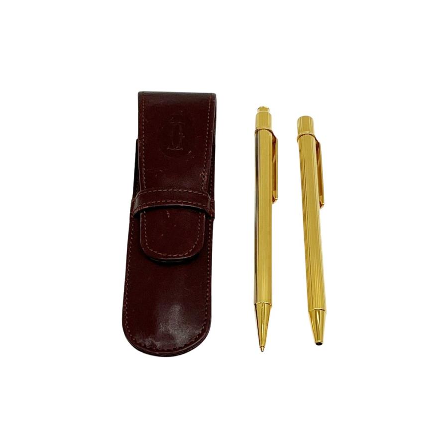 ◇◇ Cartier カルティエ ボールペン・シャープペンセット ケース付
