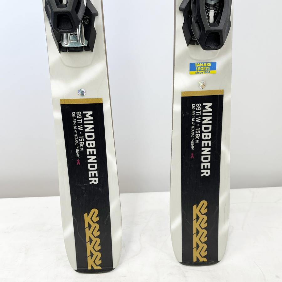 ◇◇ K2 ケーツー カービングスキー MINDBENDER 89Ti W-158cm ホワイト