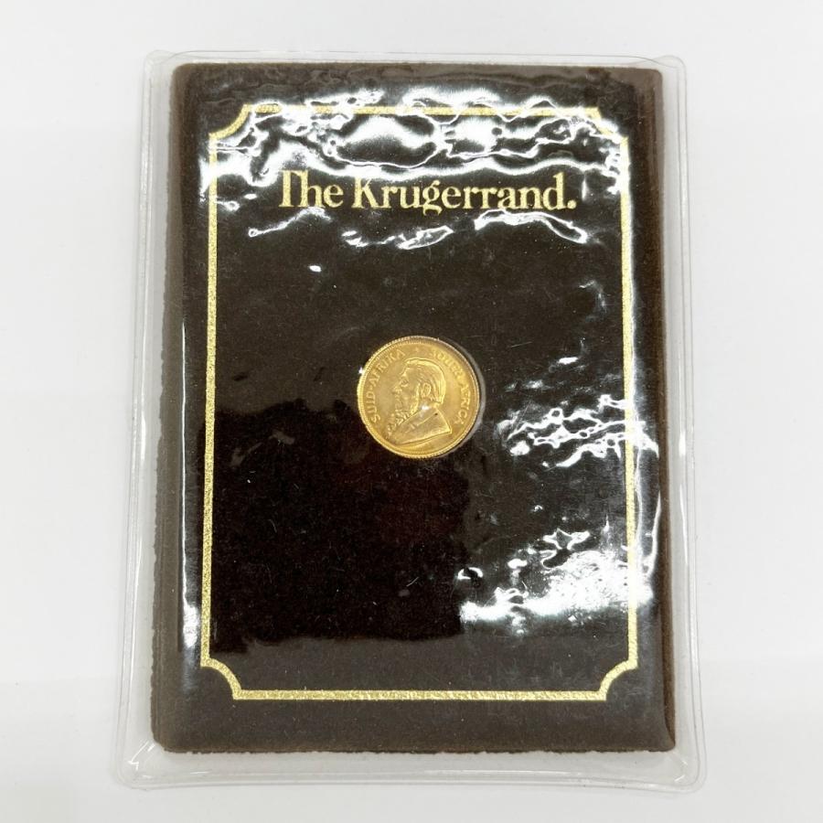 ◆◆ 金貨 K22 3.3g 1/10OZ 南アフリカクルーガーランドコイン 目立った傷や汚れなし