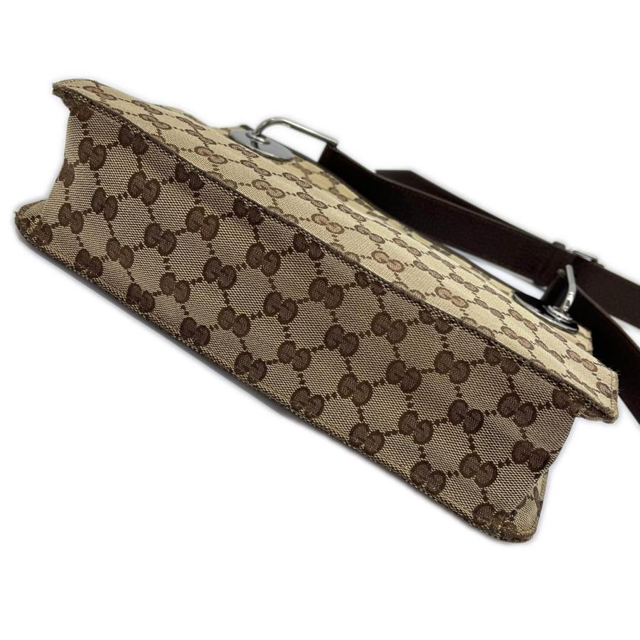 GUCCI（グッチ） ショルダーバッグ GGキャンバス 120841 ブラウン 傷や