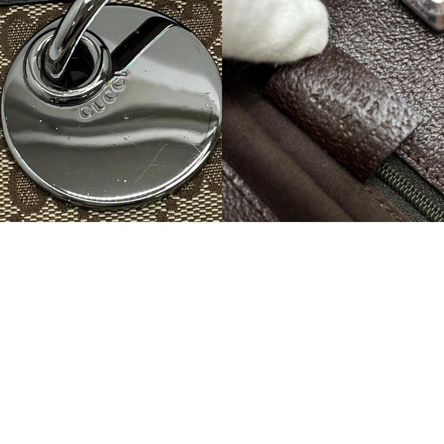 GUCCI（グッチ） ショルダーバッグ GGキャンバス 120841 ブラウン 傷や
