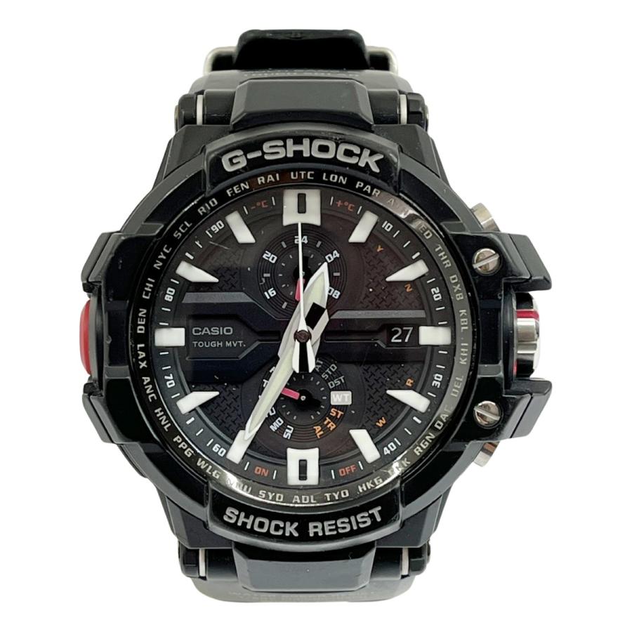 CASIO（カシオ） G-SHOCK 腕時計 電波ソーラー GW-A1000 ブラック やや