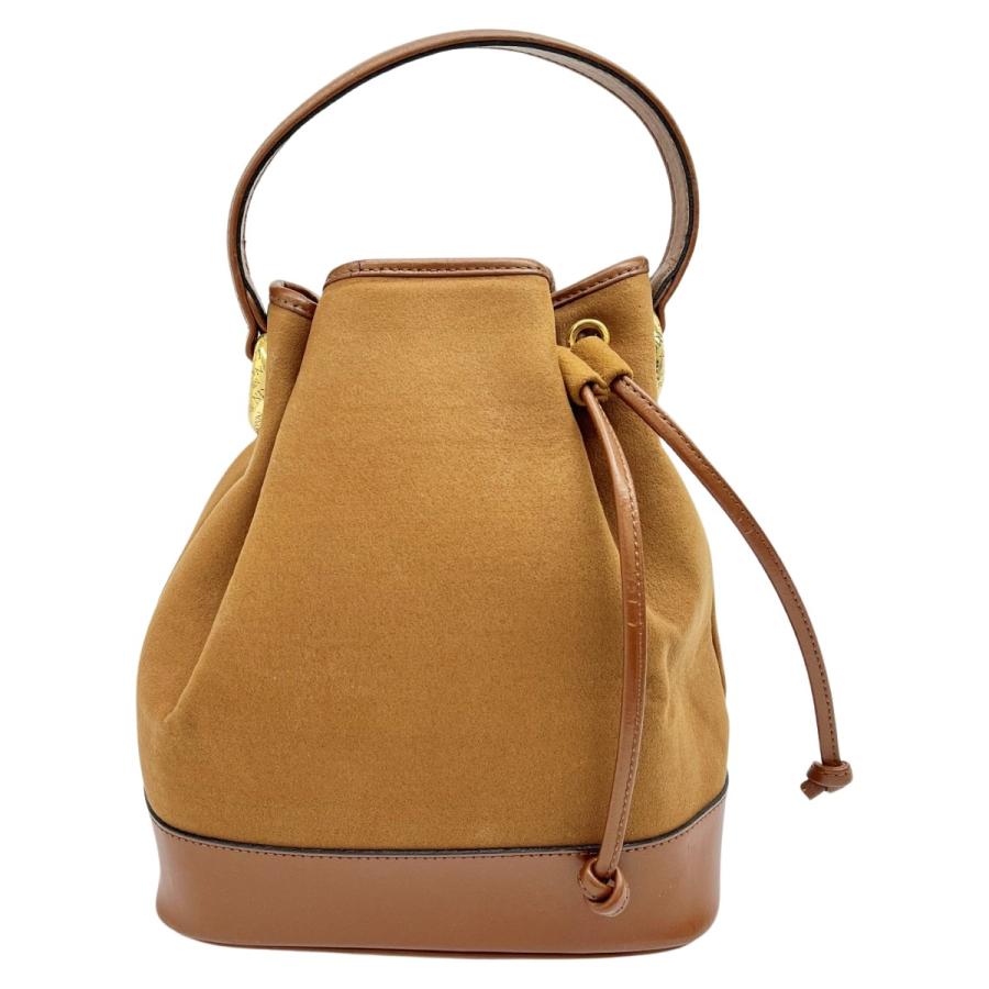 NINA RICCI ニナリッチ バッグ 巾着型 ブラウン やや傷や汚れあり