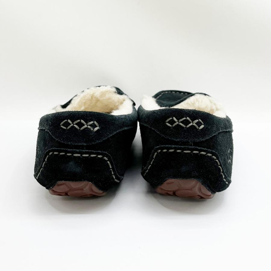 UGG ブラック モカシン　新品未使用品 新品未使用】UGG ブラック モカシン ブラック 25cm UGG WOMEN FUNKARRA