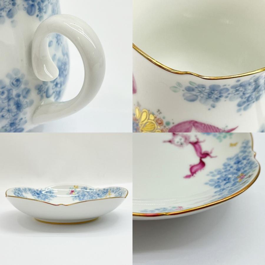 Meissen マイセン 西洋陶磁 真夏の夜の夢カップ＆ソーサー 7\u00263 やや傷や汚れありの画像