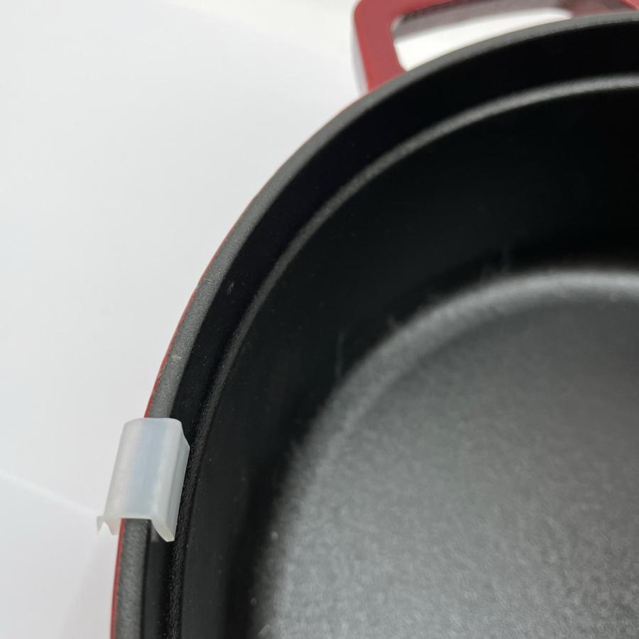◇◇ STAUB ストウブ 両手鍋 シャローココットラウンド 26cm ミトン付
