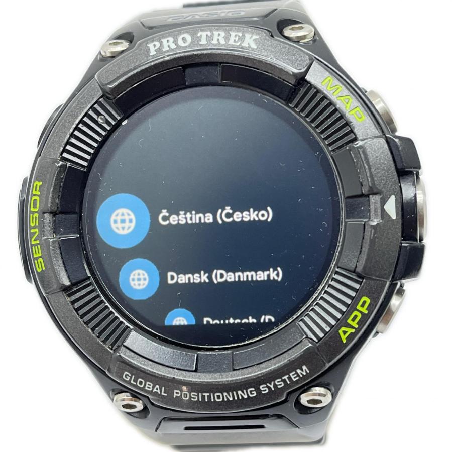 CASIO（カシオ） スマートウォッチ腕時計 PRO TREK タバコ匂い有り WSD