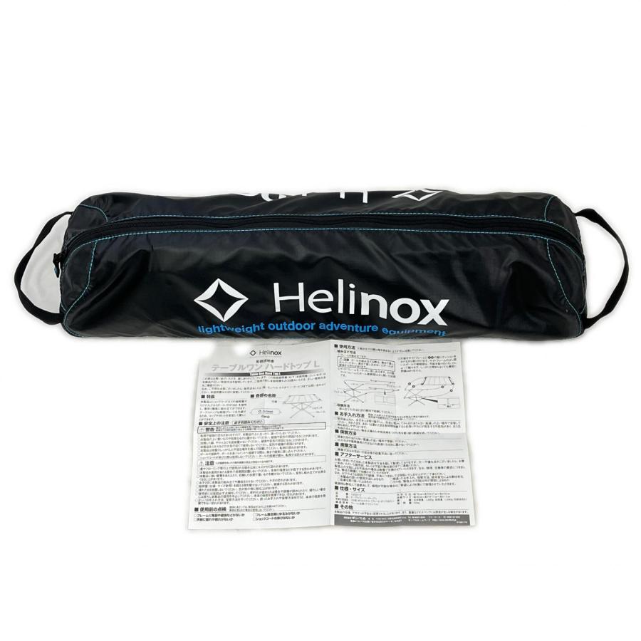 Helinox ヘリノックス テーブルワンハードトップ L ブラック やや傷や