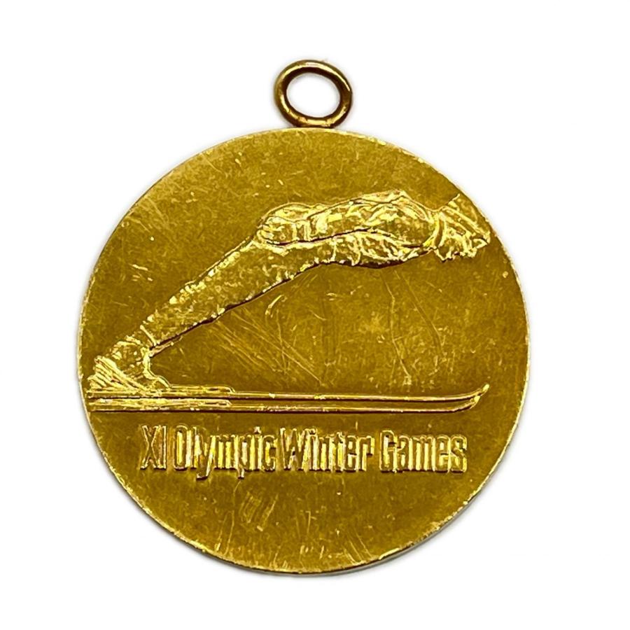 第11回札幌オリンピック冬季大会1972 K18 総重量26.8g 造幣局刻印記念
