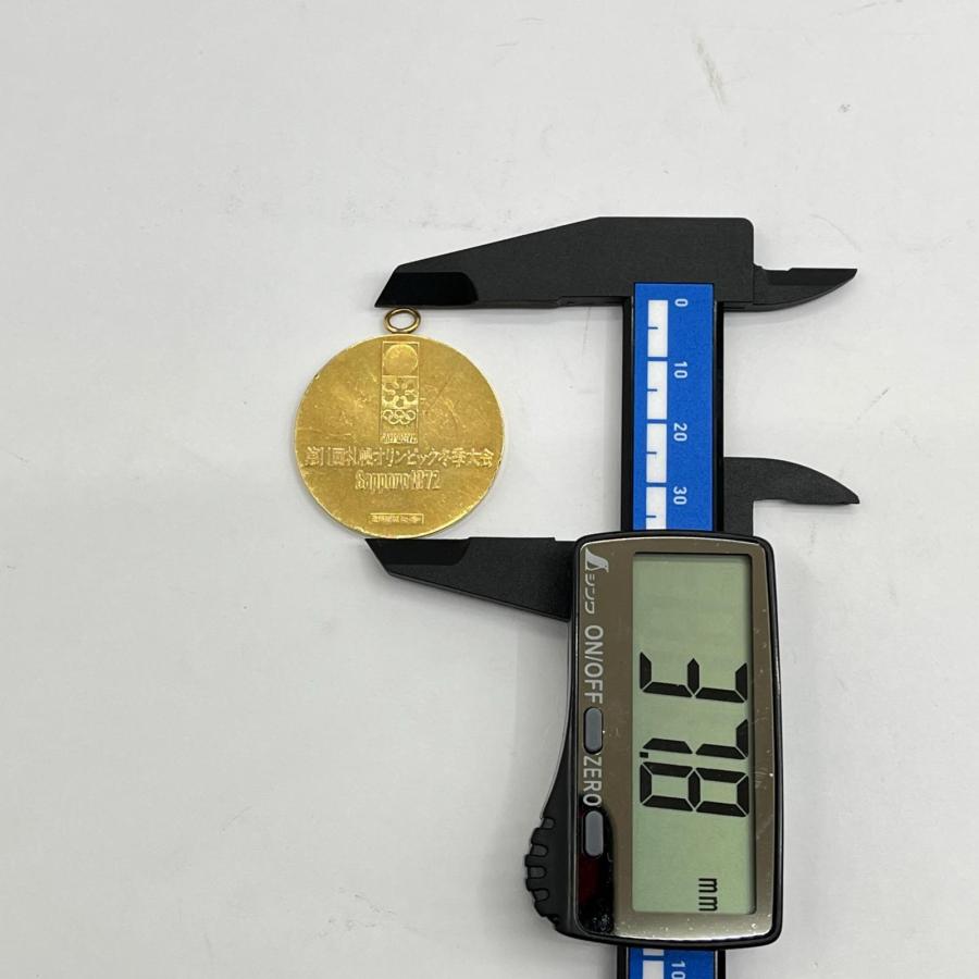 第11回札幌オリンピック冬季大会1972 K18 総重量26.8g 造幣局刻印記念