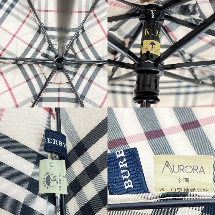BURBERRY（バーバリー） 折り畳み傘 チェック柄 ファッション小物 服飾