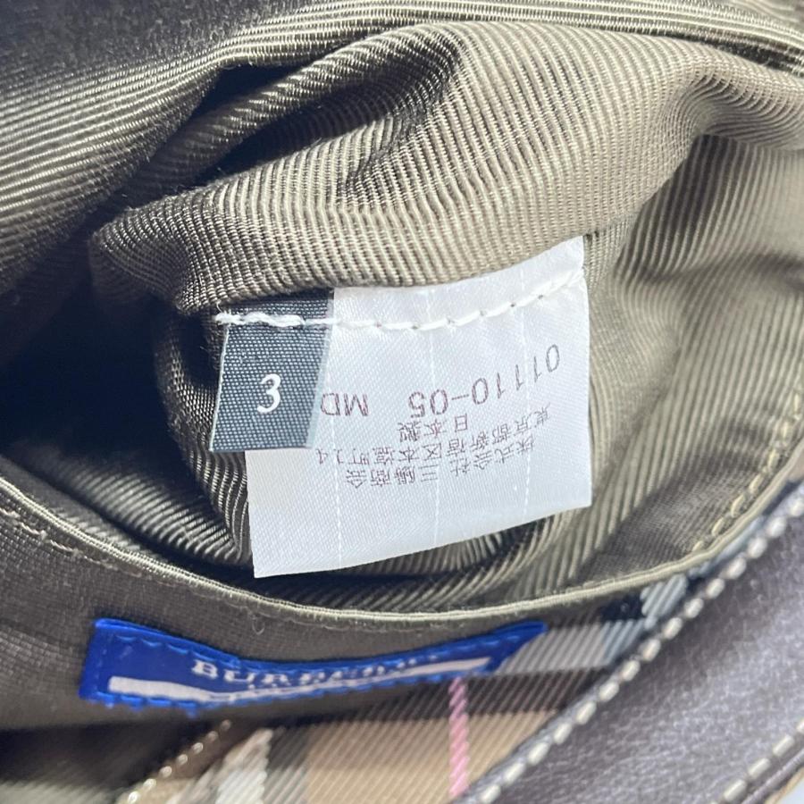 BURBERRY BLUE LABEL ショルダーバッグ ノバチェック ナイロン BURBERRY BLUE LABEL（バーバリーブルーレーベル） ショルダーバッグ