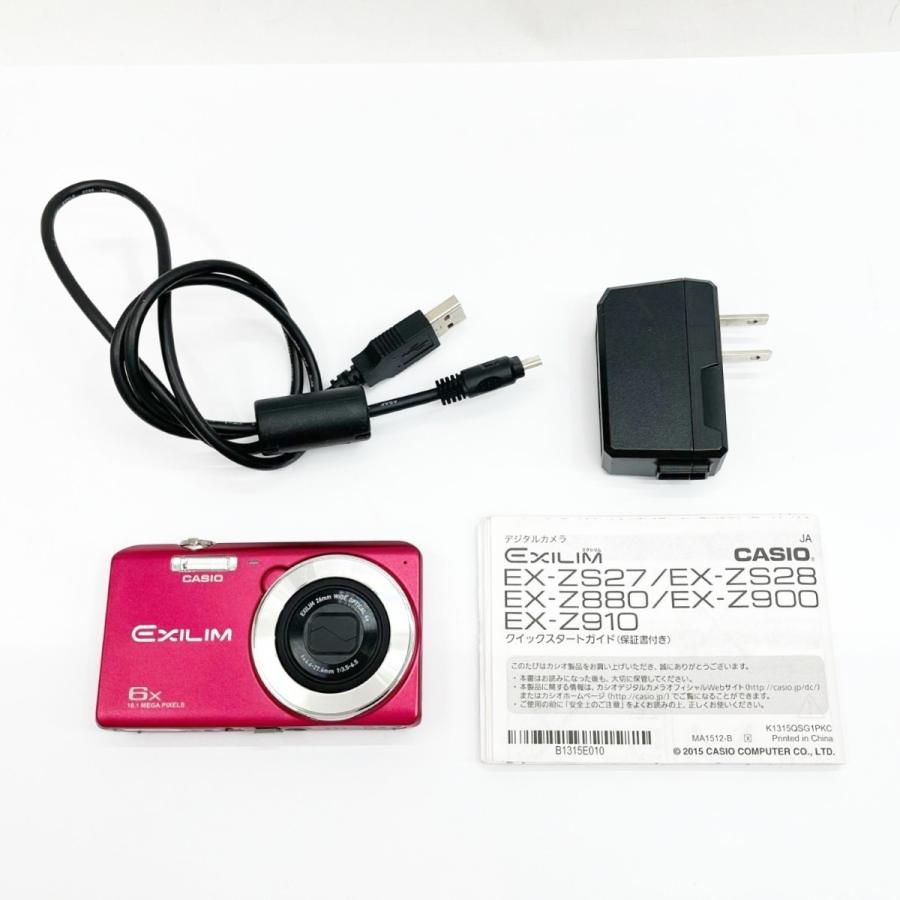 カメラ CASIO EXILIM ex-zs27 デジカメカメラ