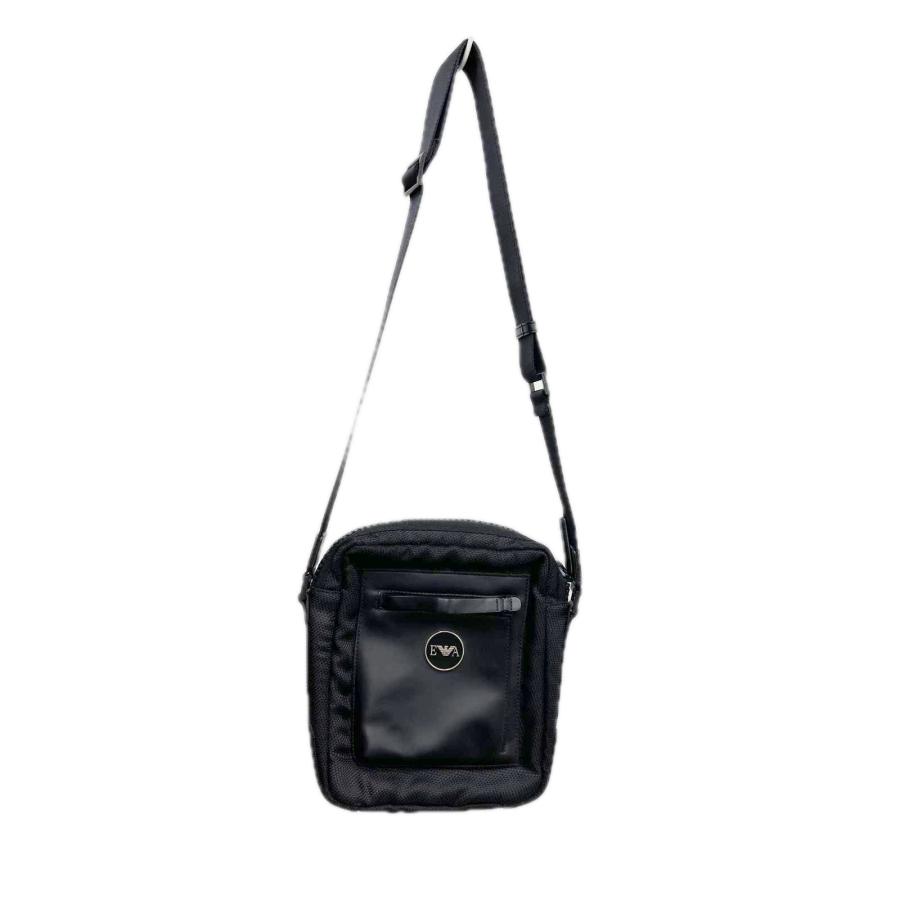 極美品 EMPORIO ARMANI ショルダーバッグ 保存袋・タグ付 EMPORIO ARMANI エンポリオアルマーニ ショルダーバッグ メッシュ 毛玉