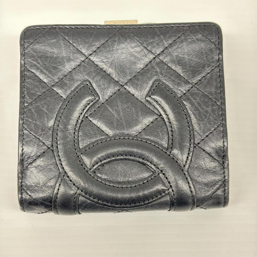 CHANEL（シャネル） 2つ折り財布 カンボンライン ココマーク キズ