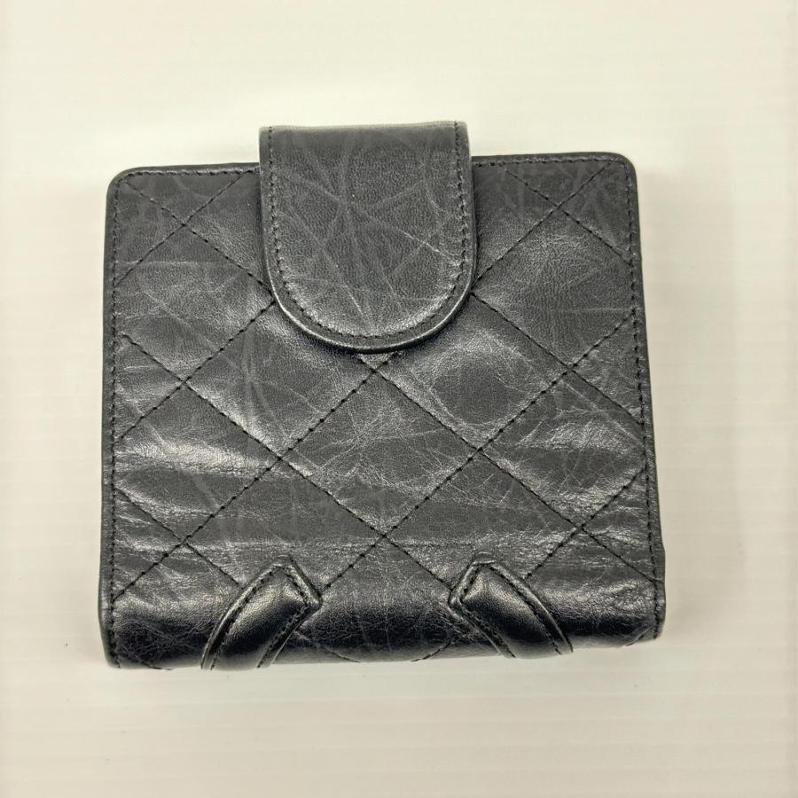 CHANEL（シャネル） 2つ折り財布 カンボンライン ココマーク キズ
