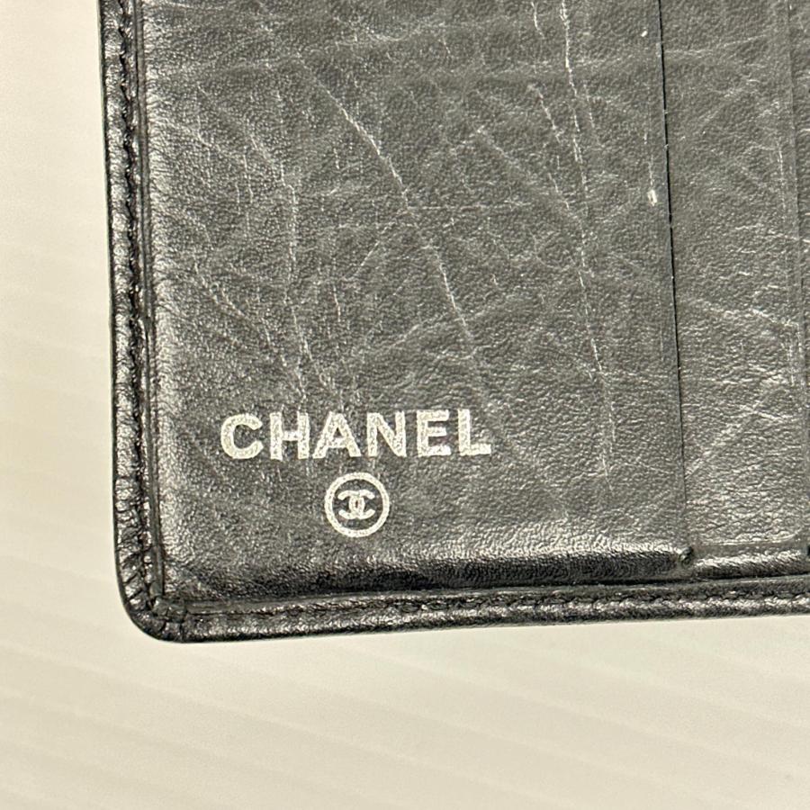 CHANEL（シャネル） 2つ折り財布 カンボンライン ココマーク キズ