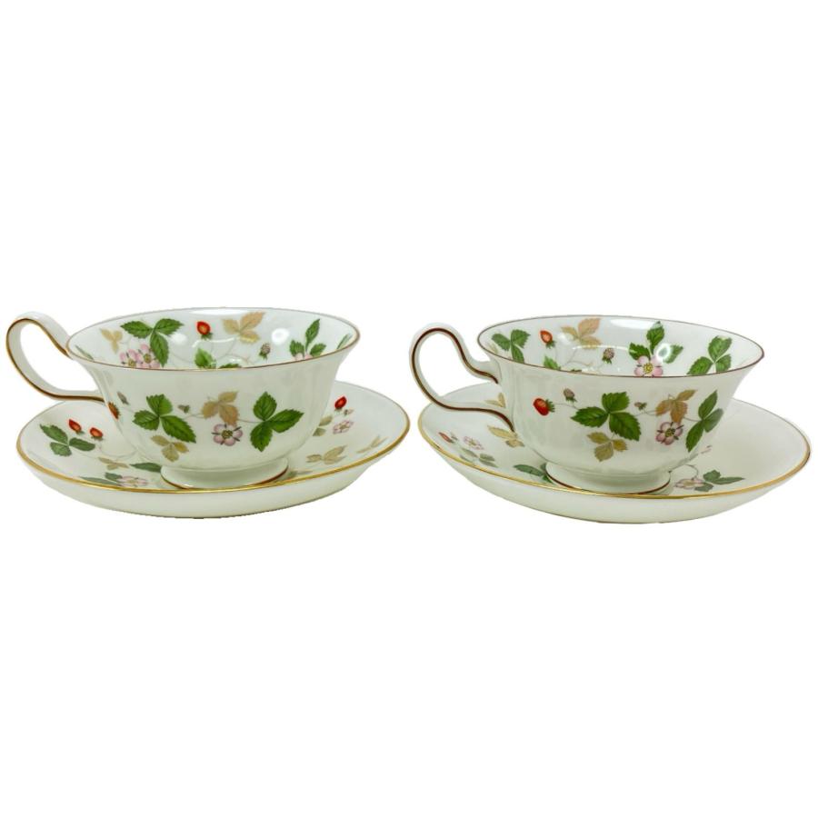 Wedgwood ウェッジウッド カップ＆ソーサー WILD STRAWBERRY ワイルド