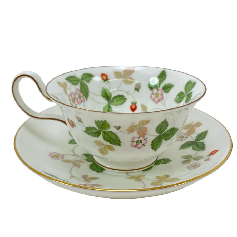 ウェッジウッド ワイルドストロベリー カップ＆ソーサー 2客SC5457A2 Wedgwood ウェッジウッド カップ＆ソーサー WILD STRAWBERRY ワイルド